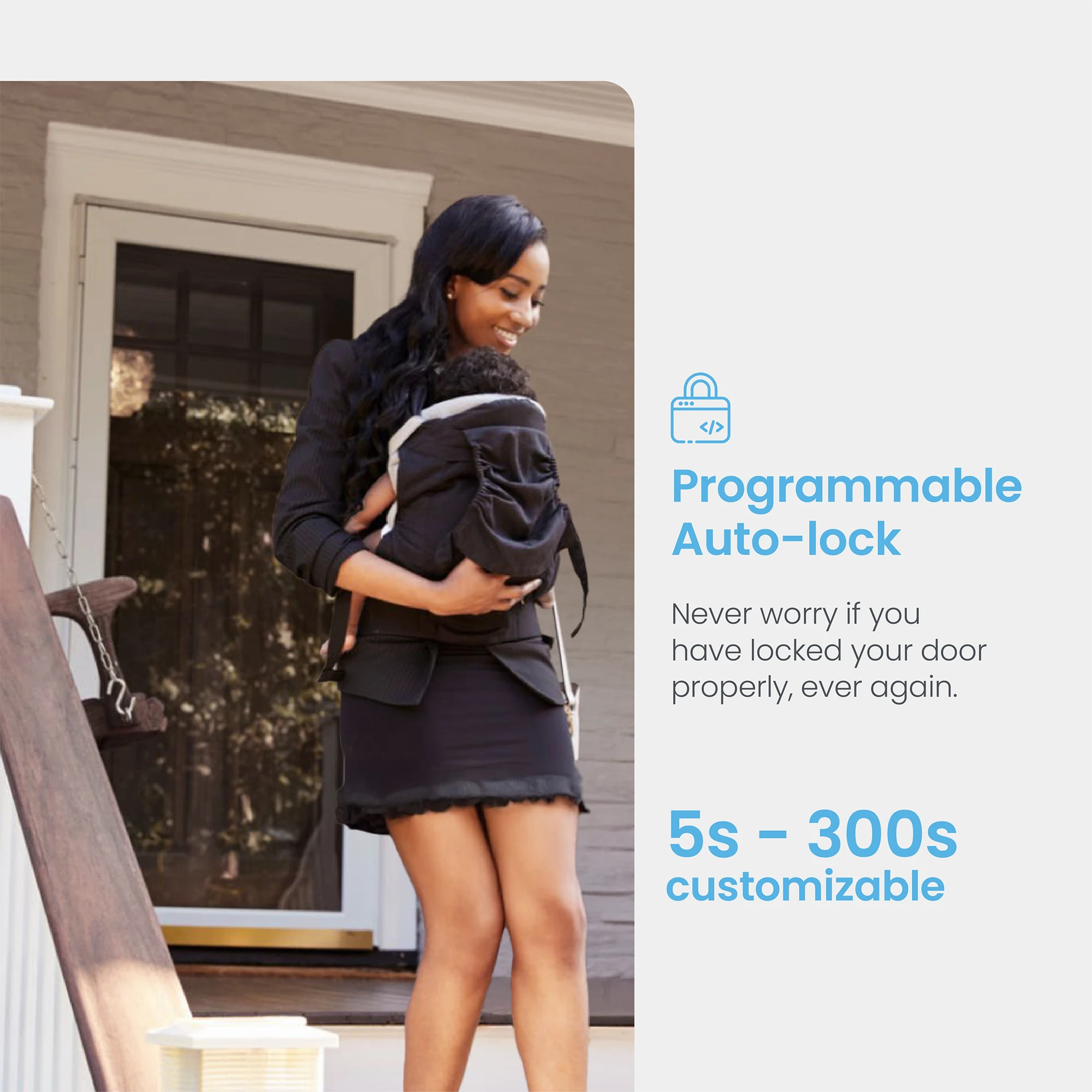 Lockly Secure Pro Smart Lock Latch Edition