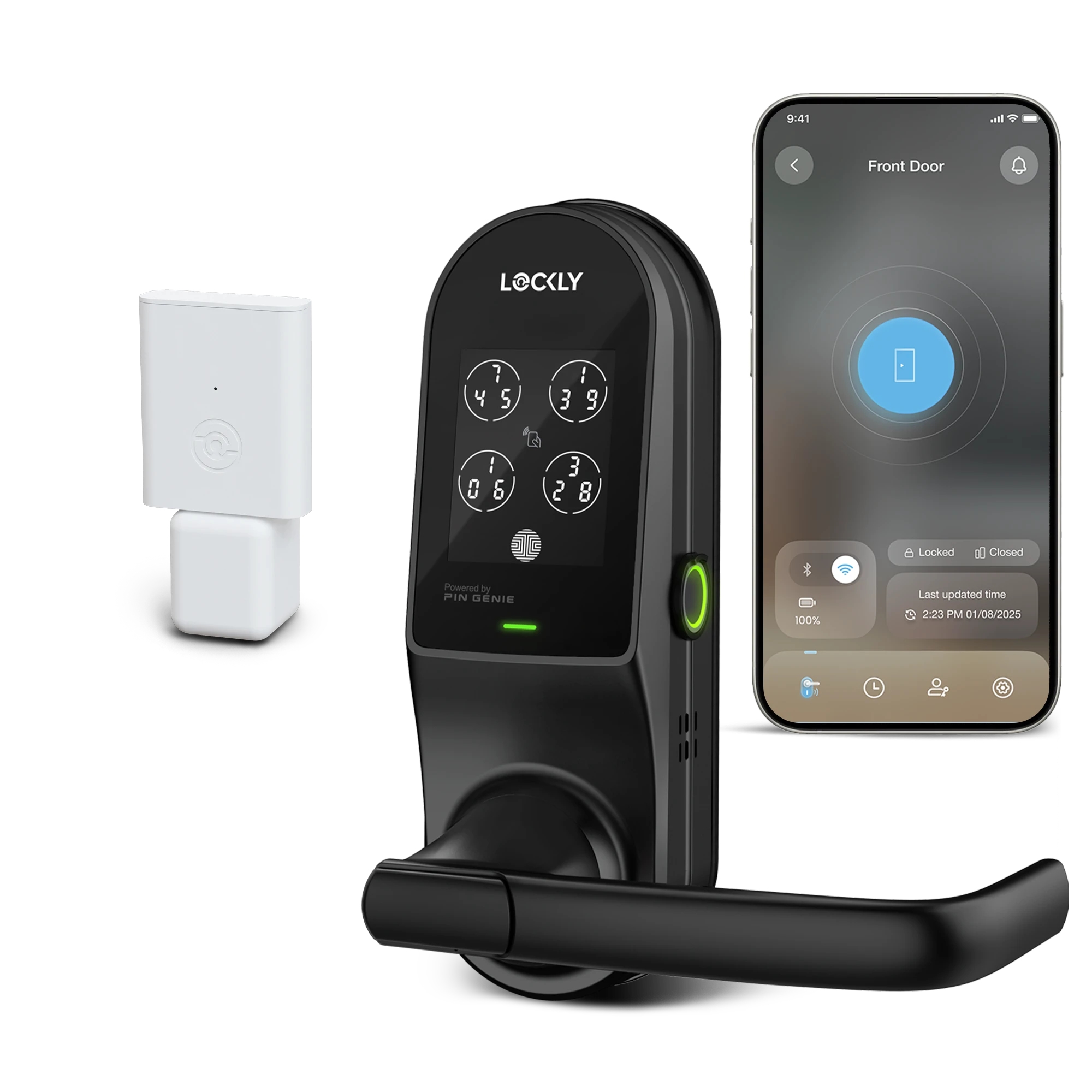 Lockly Guard Duo UL Fire-Rated Interconnected Smart Lock