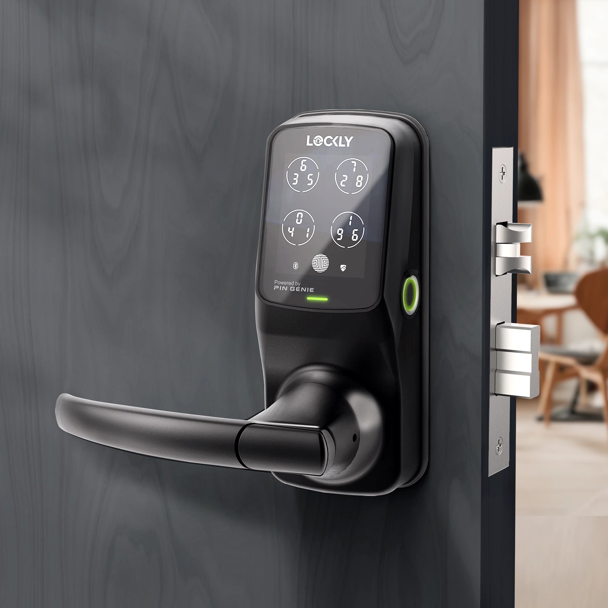 Lockly Lux Compact Mortise Smart Lock
