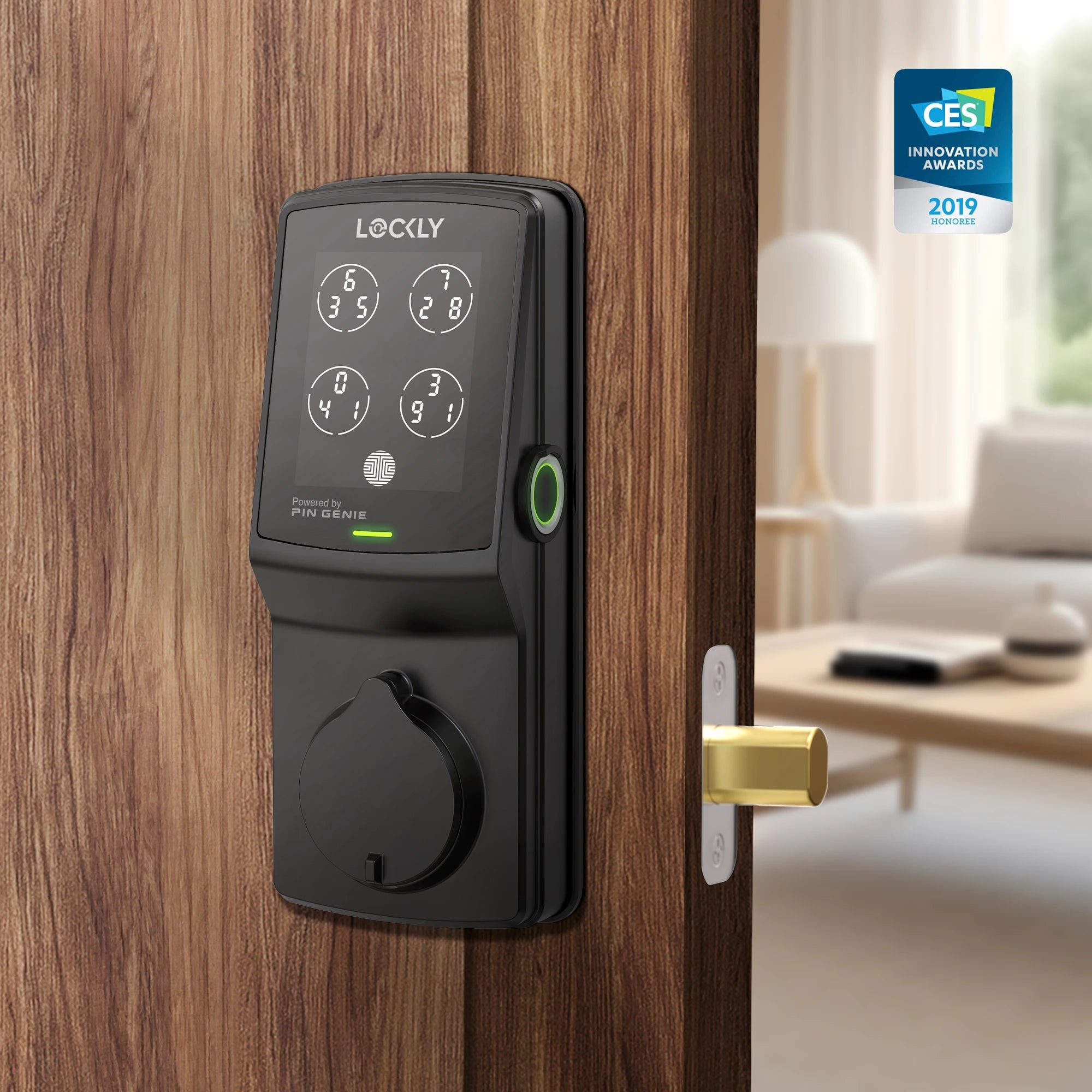 Lockly Secure Plus Peek-Proof Smart Lock Deadbolt Edition
