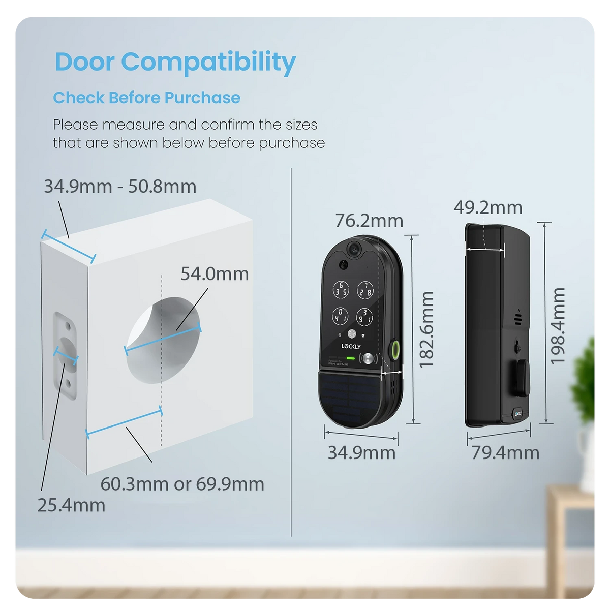 Lockly Vision Elite Video Smart Lock