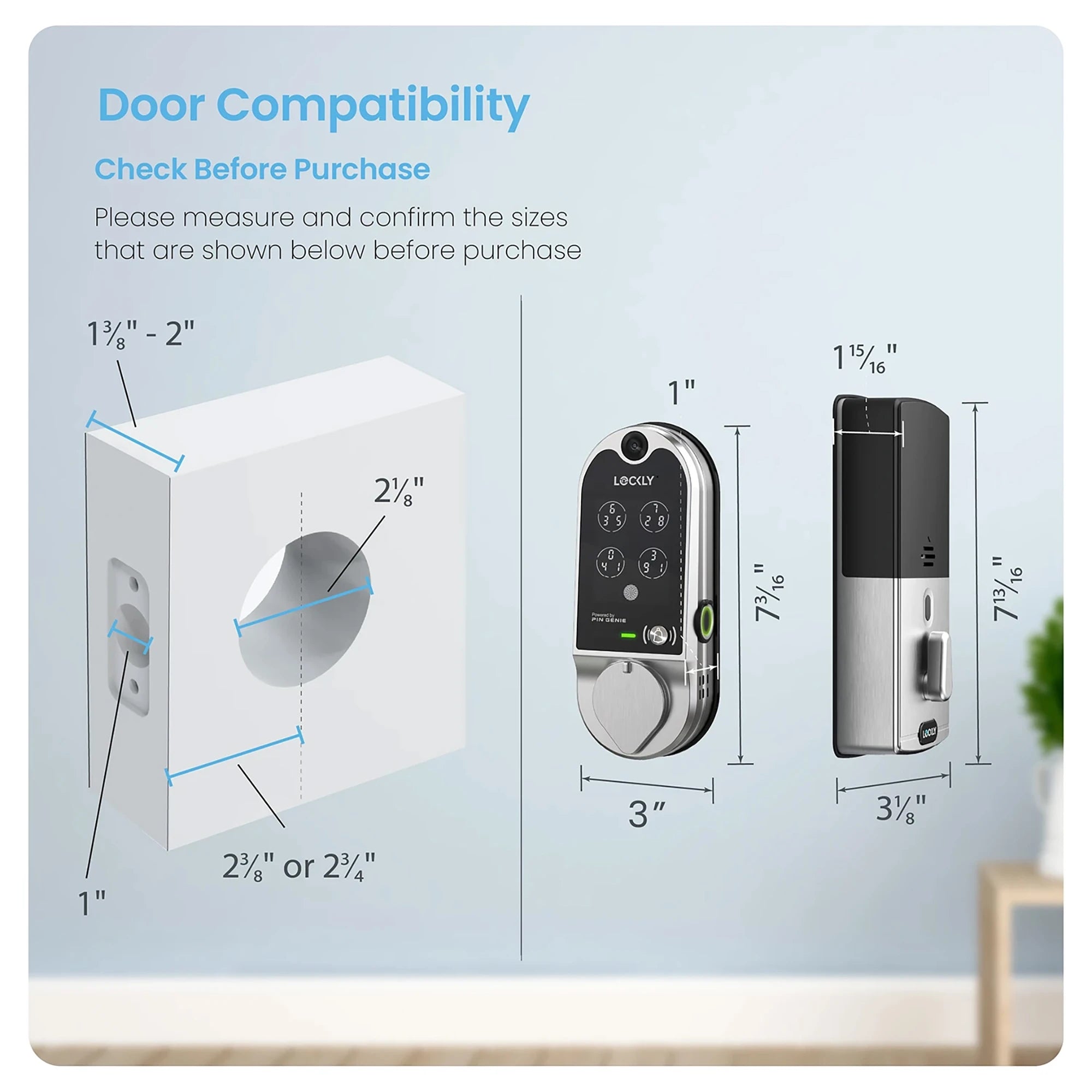 Lockly Vision - The Original Video Smart Lock