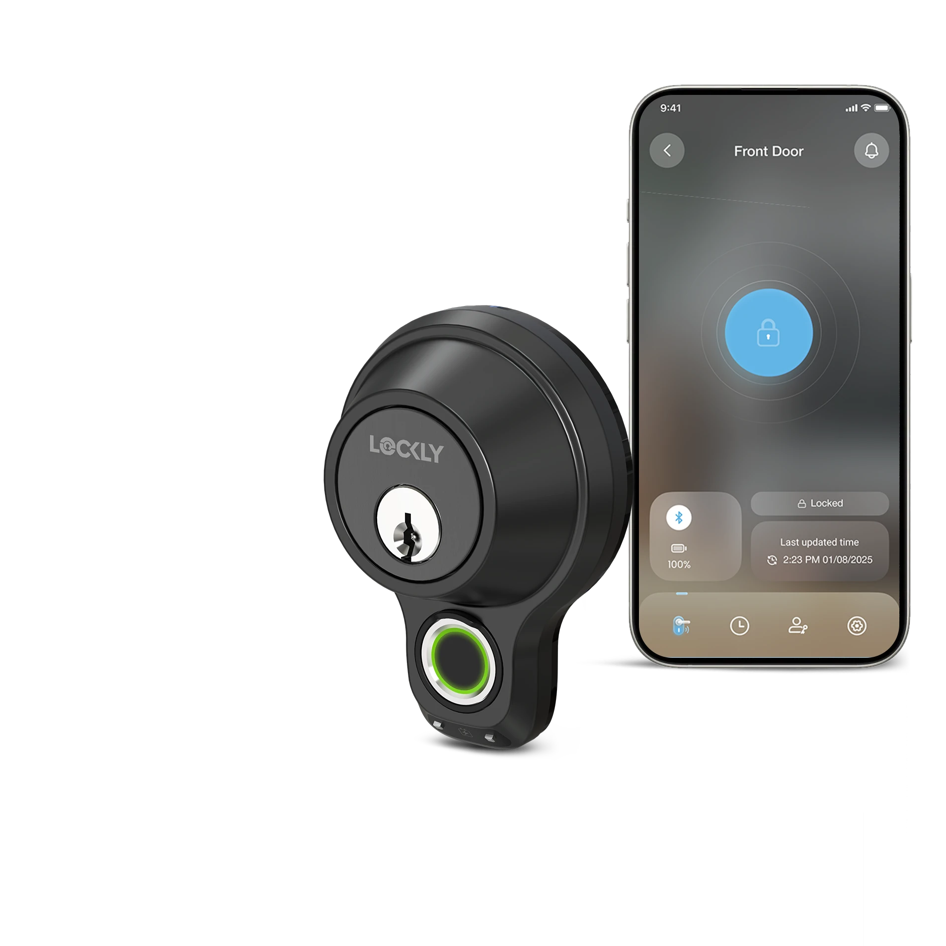 Lockly Flex Touch Fingerprint Deadbolt