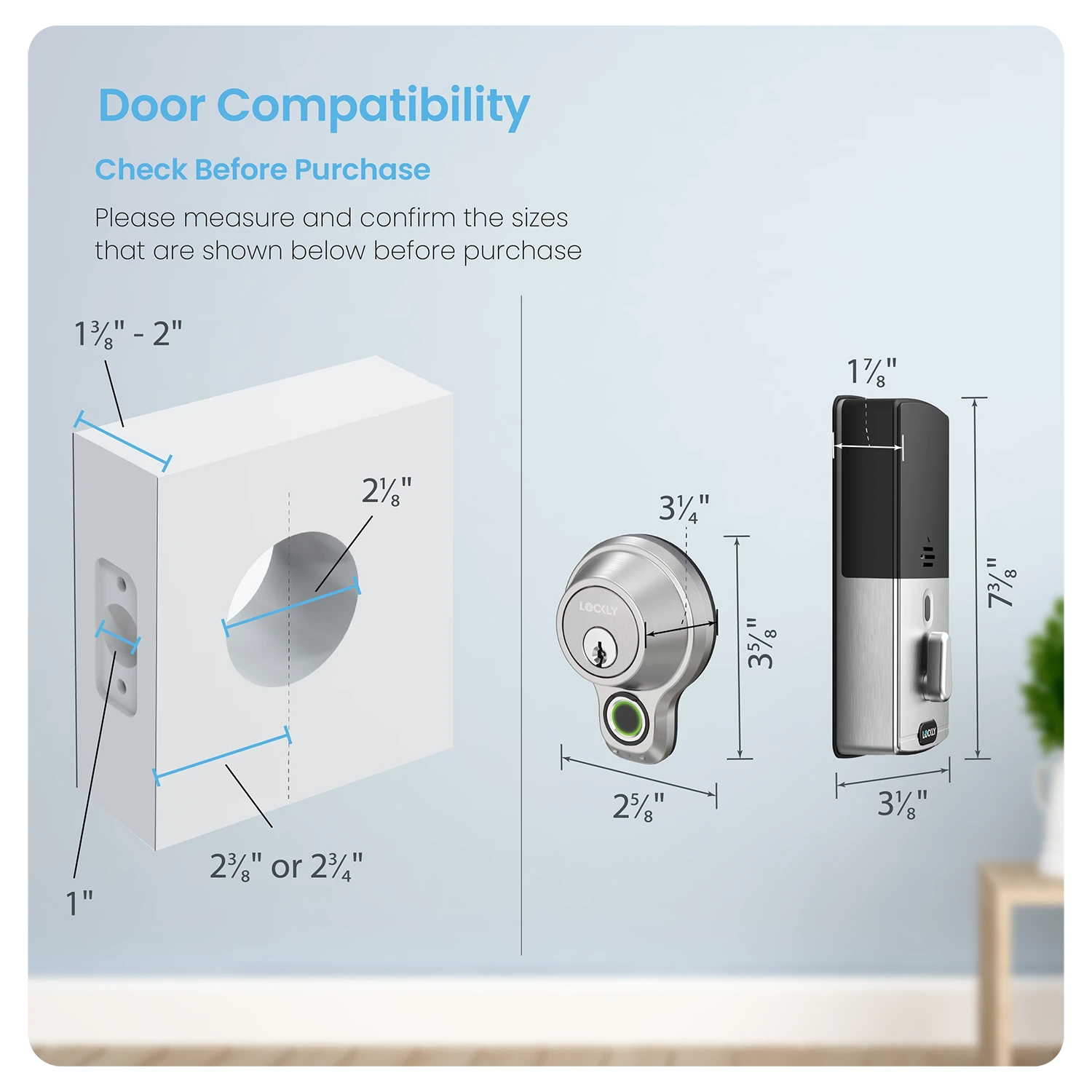 Lockly Flex Touch Fingerprint Deadbolt