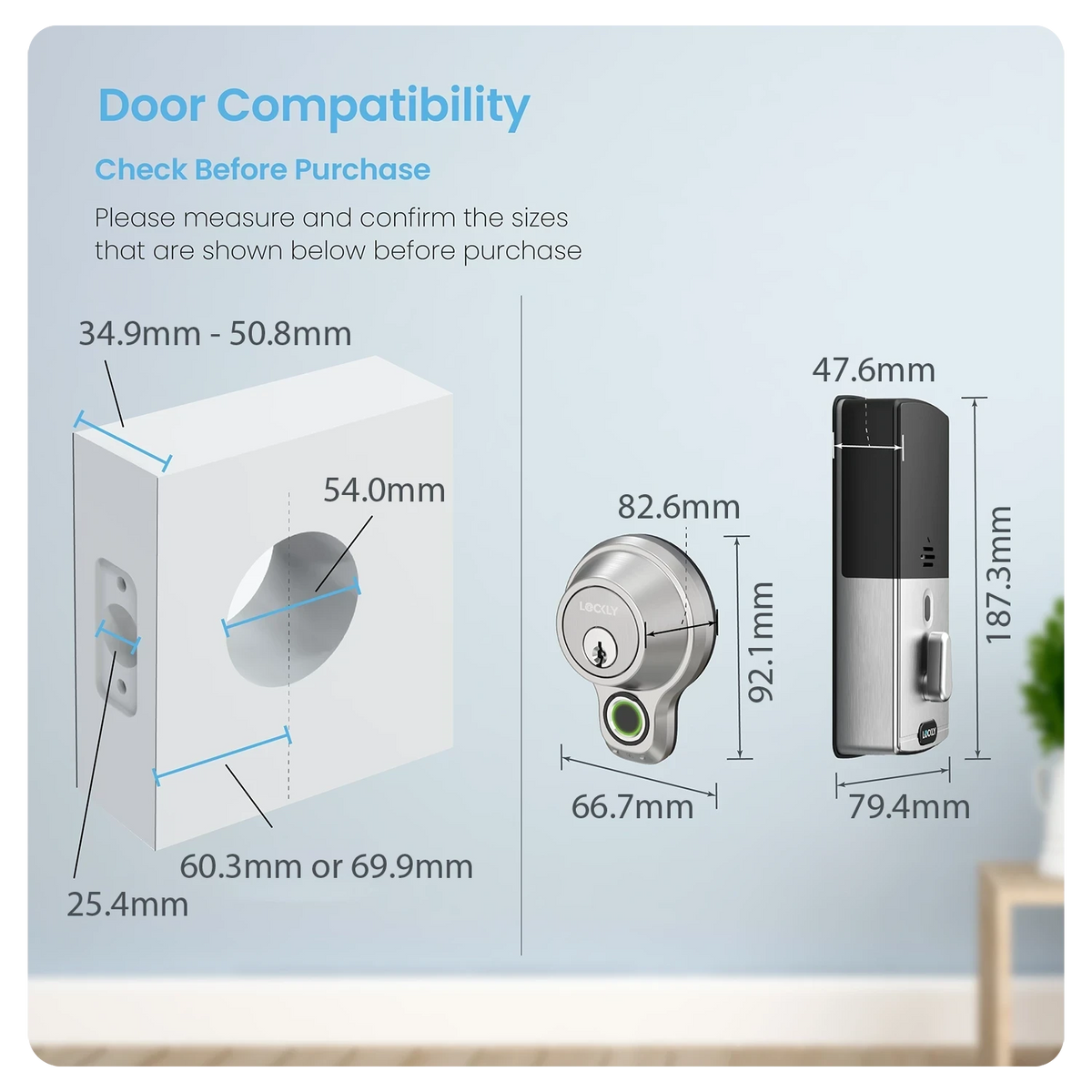 Lockly Model X Flex Touch Fingerprint Deadbolt