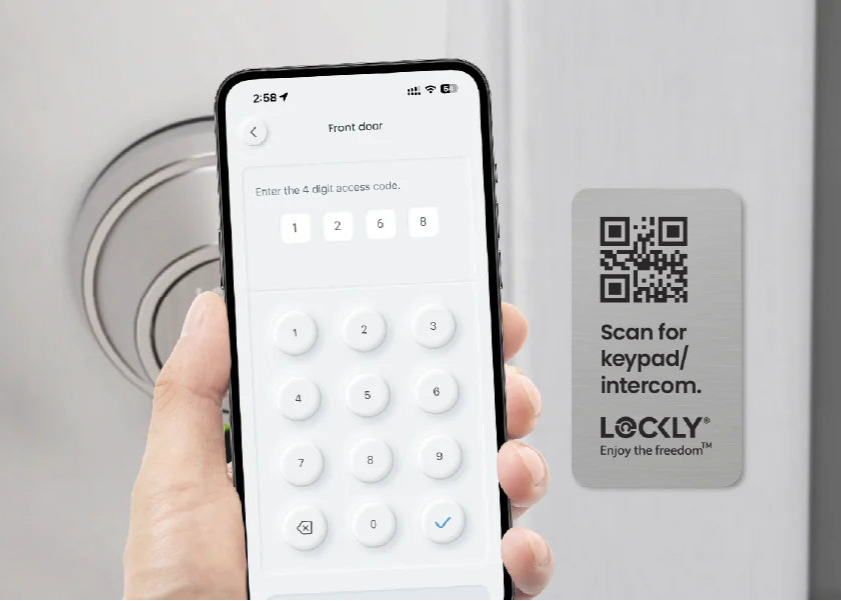 Lockly Virtual Keypad Feature