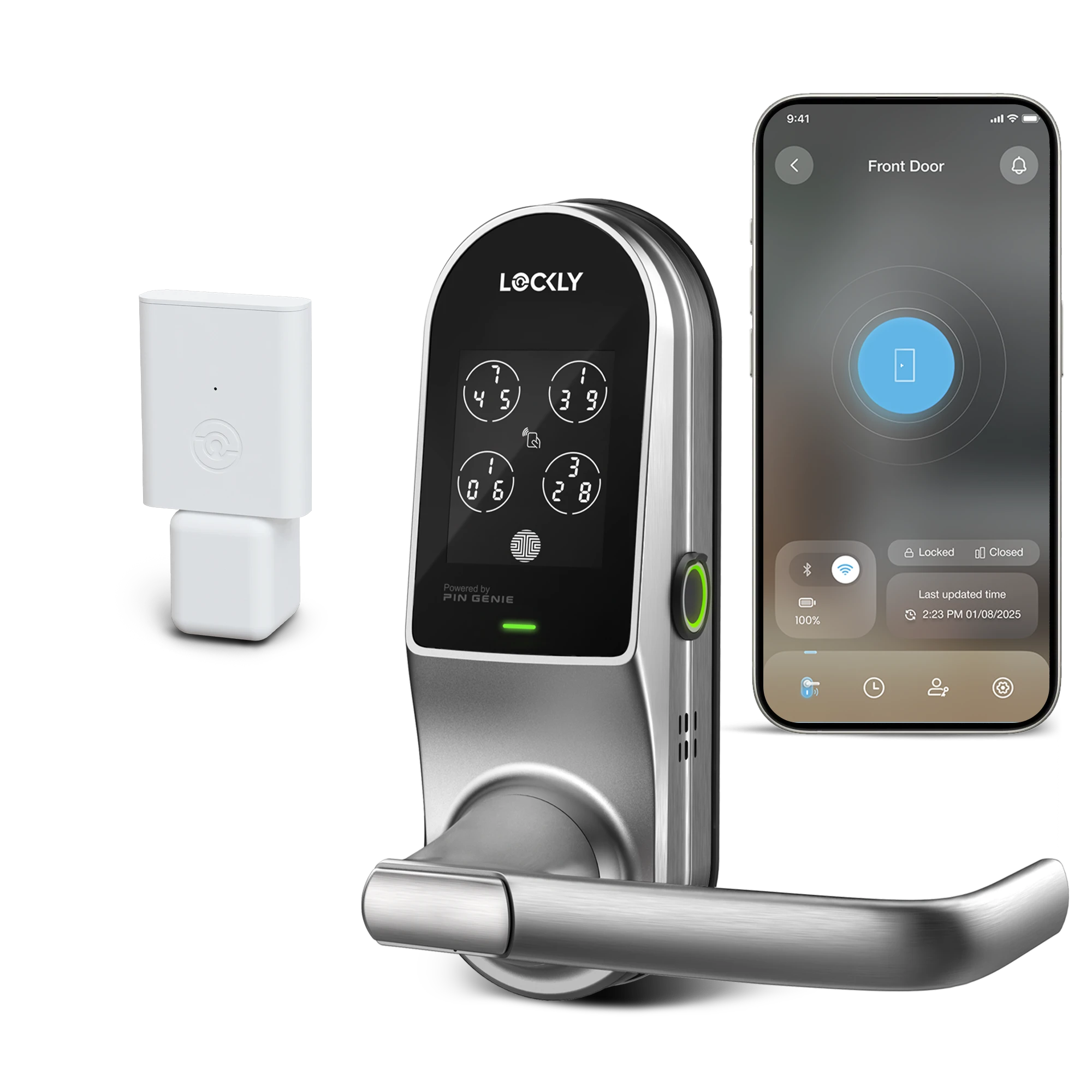 Lockly Guard Duo UL Fire-Rated Interconnected Smart Lock