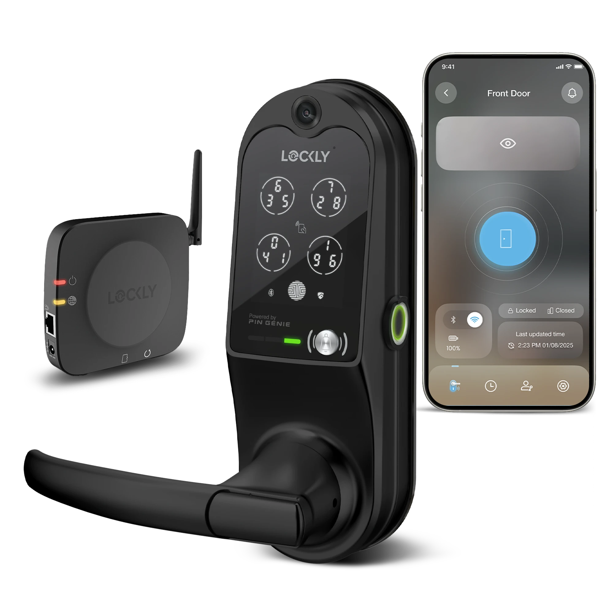 Lockly Guard Vision Latch Video Smart Lock | Lockly Australia