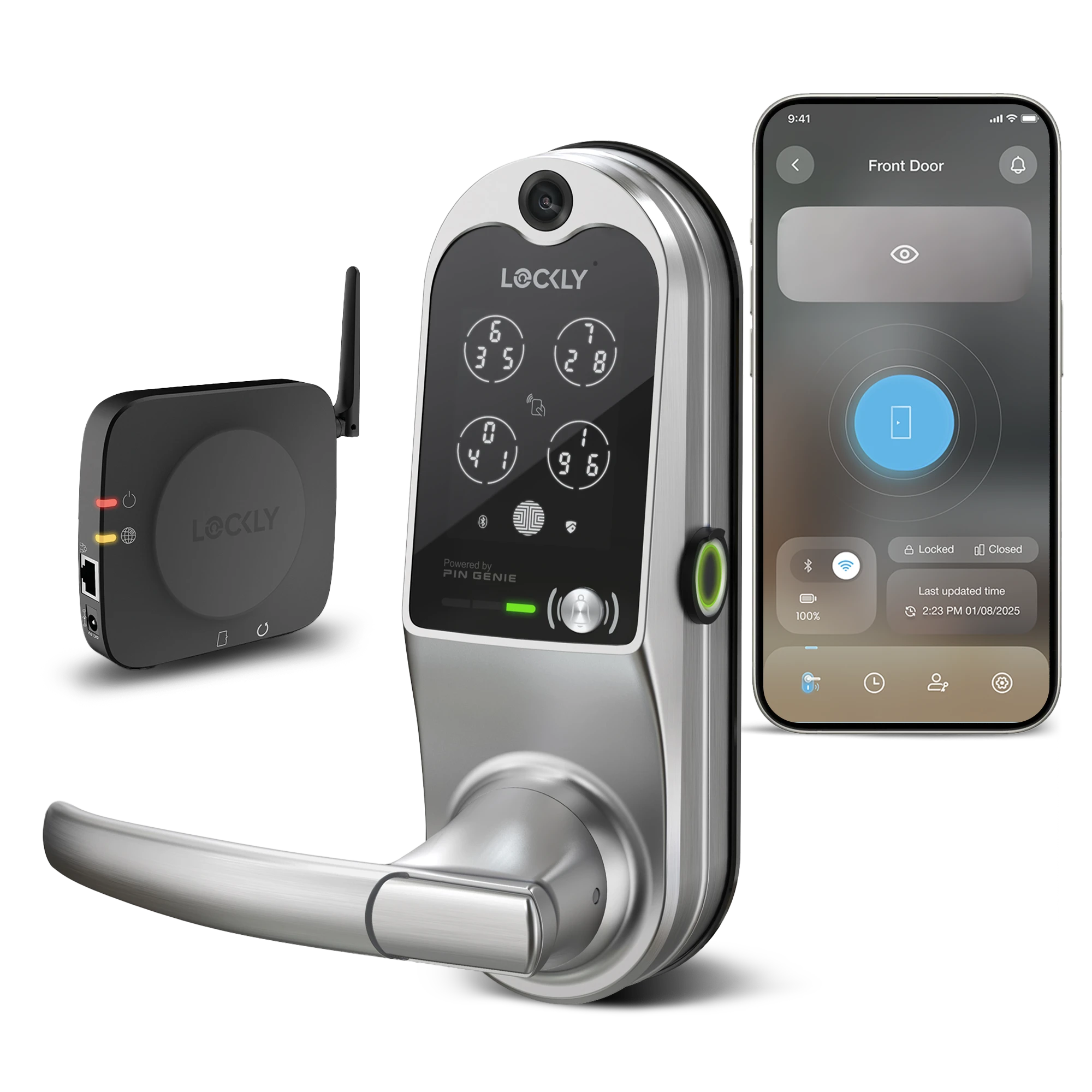 Lockly Guard Vision Latch Video Smart Lock