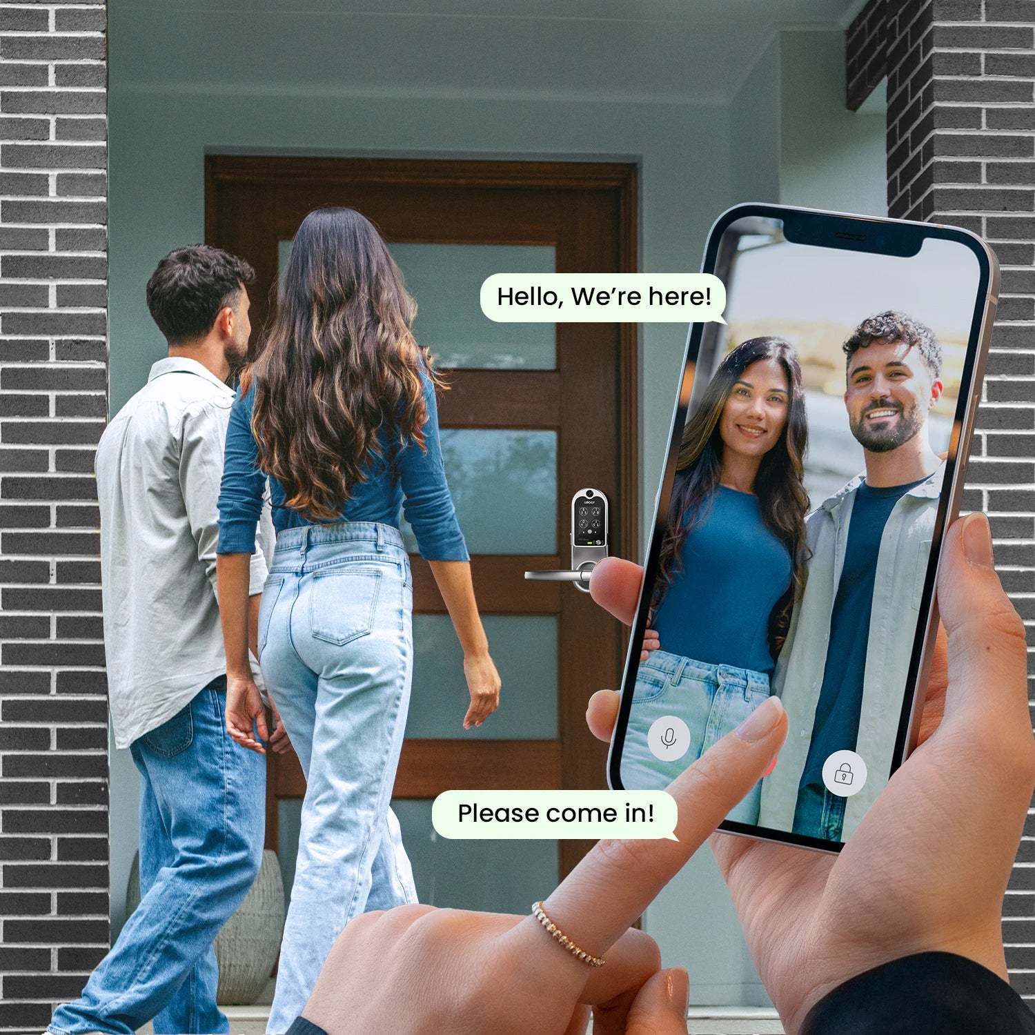 Lockly Guard Vision Latch Video Smart Lock
