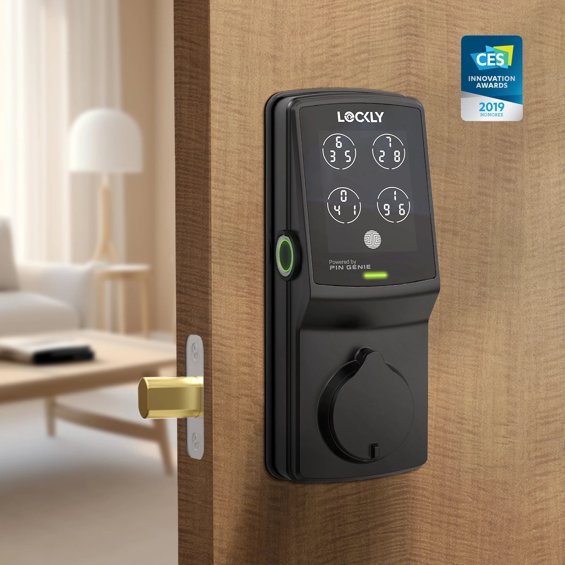 Lockly Secure Plus Peek-Proof Smart Lock Deadbolt Edition