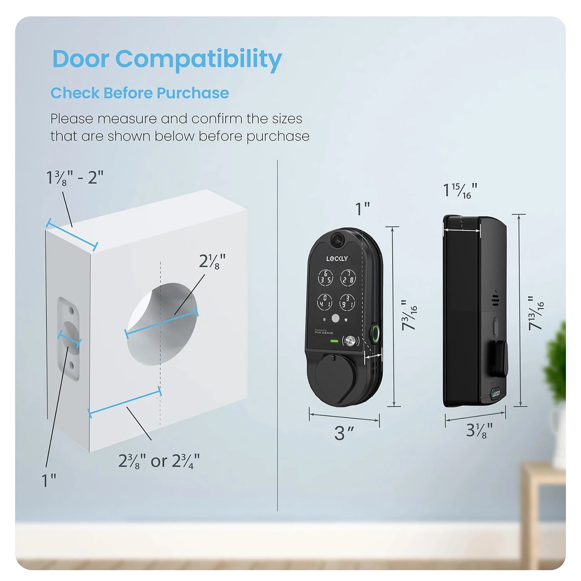 Lockly Vision - The Original Video Smart Lock