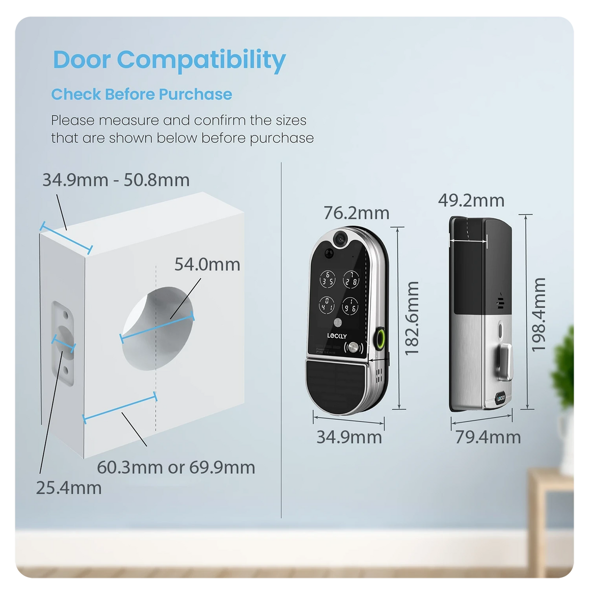 Lockly Vision Elite Video Smart Lock