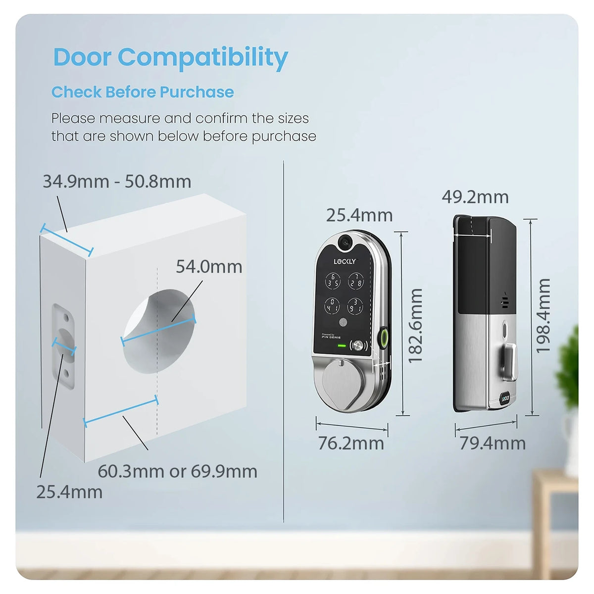 Lockly Vision - The Original Video Smart Lock
