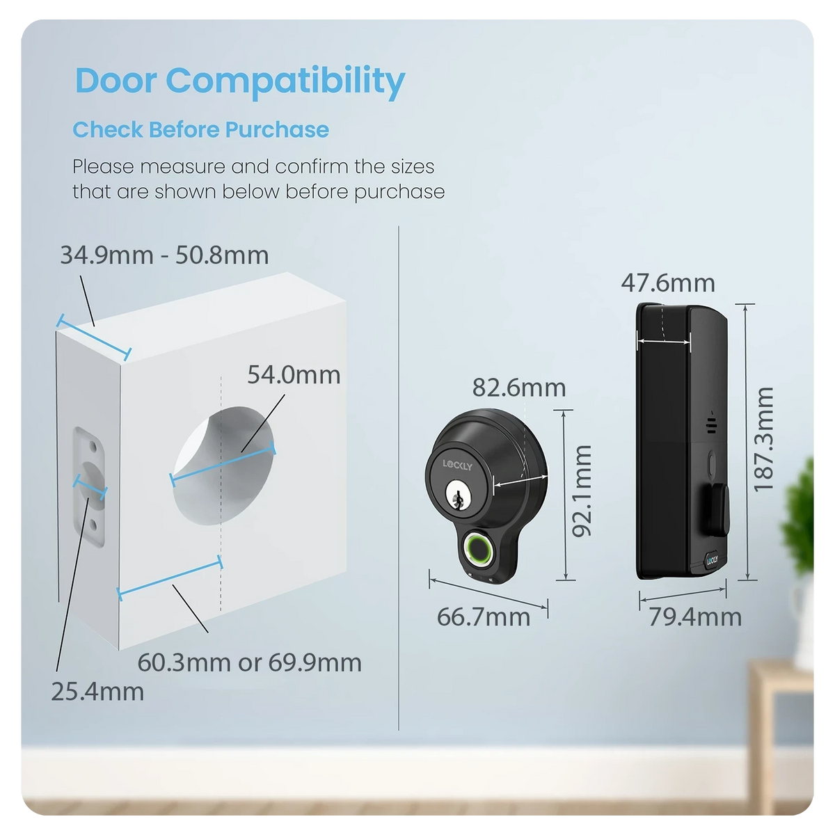 Lockly Model X Flex Touch Fingerprint Deadbolt