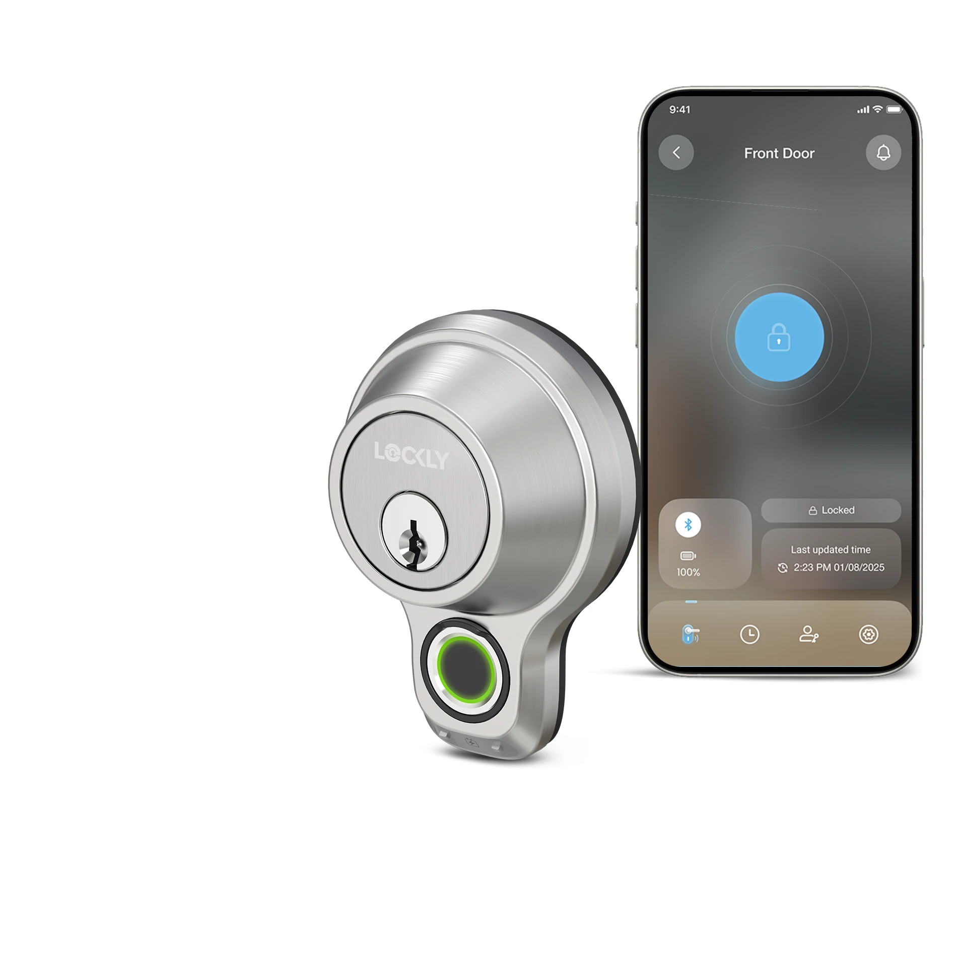 Lockly Flex Touch Fingerprint Deadbolt