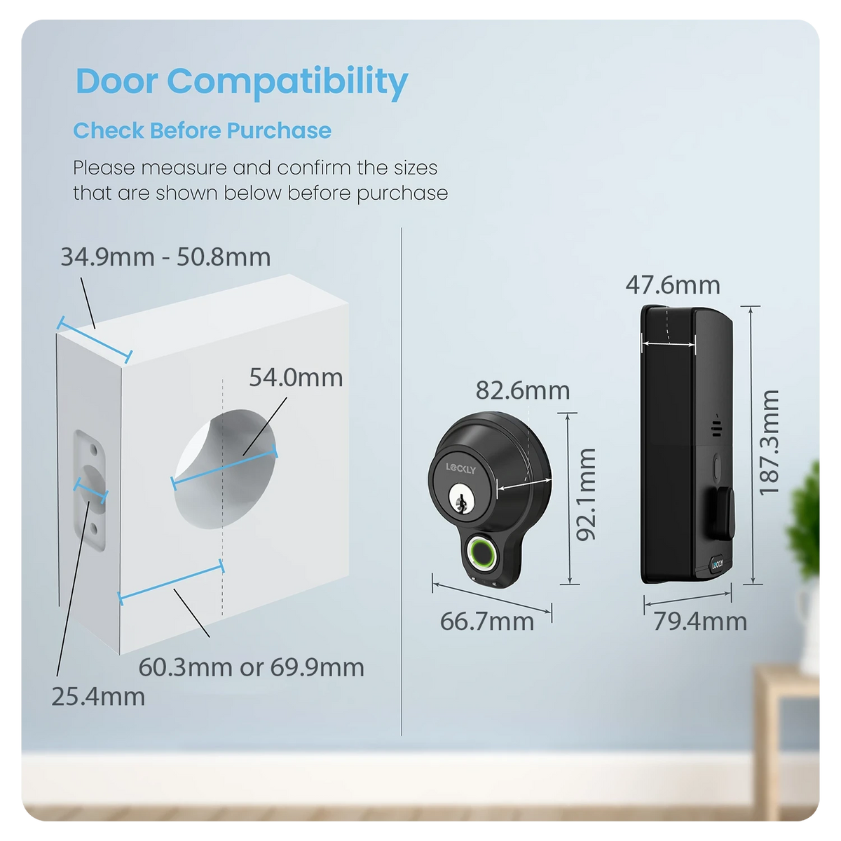 Lockly Access Touch Pro Wi-Fi Enabled Fingerprint Deadbolt