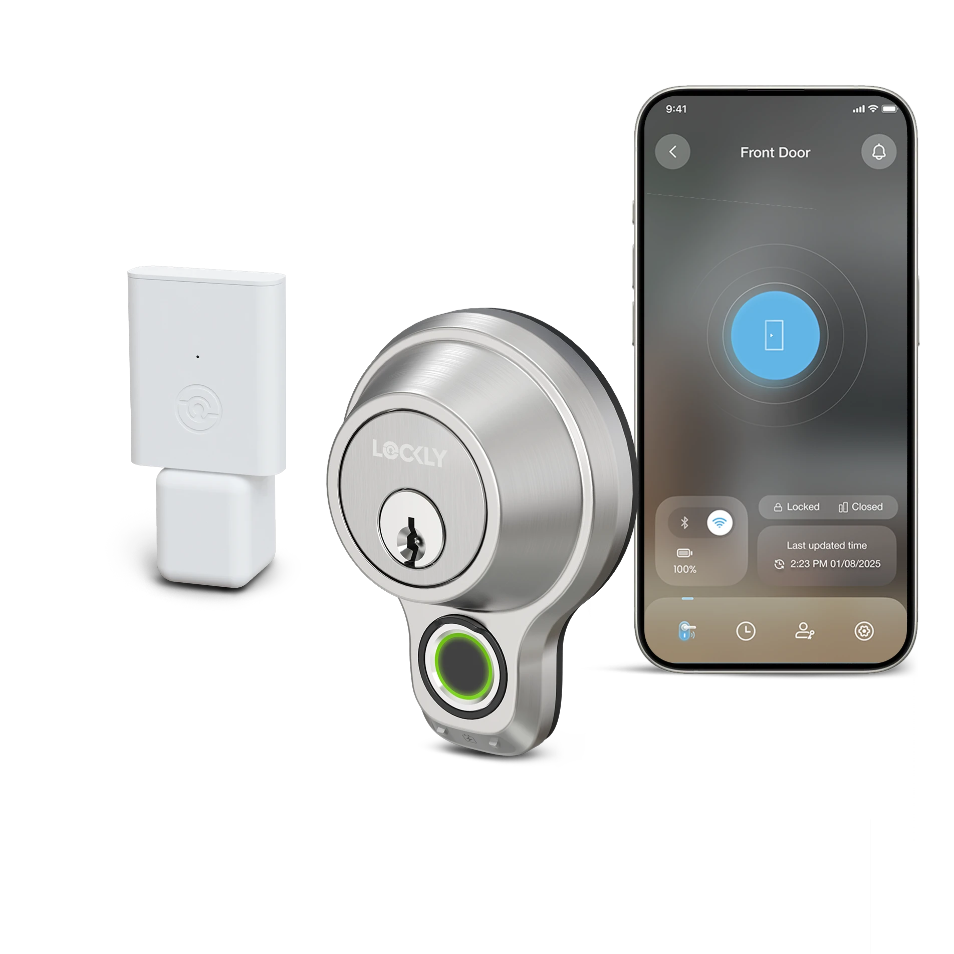 Lockly Access Touch Pro Wi-Fi Enabled Fingerprint Deadbolt
