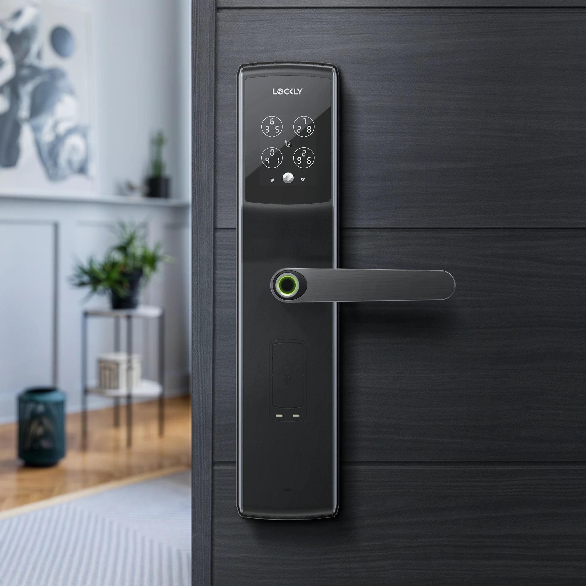 Lockly Secure Lux Mortise Smart Lock