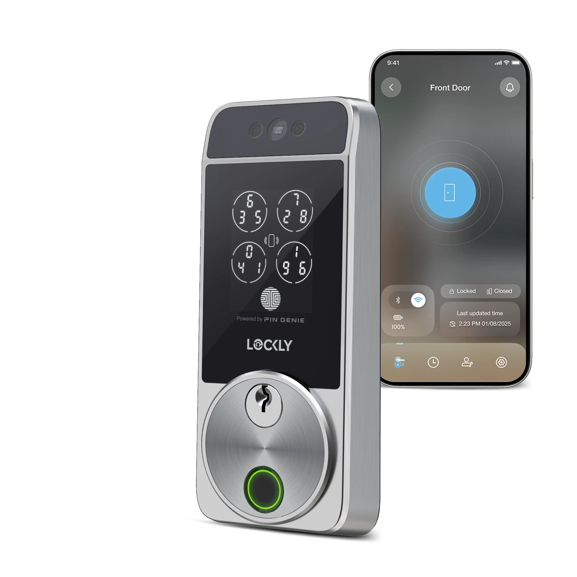 Lockly Visage Facial Recognition Smart Lock | Lockly Australia