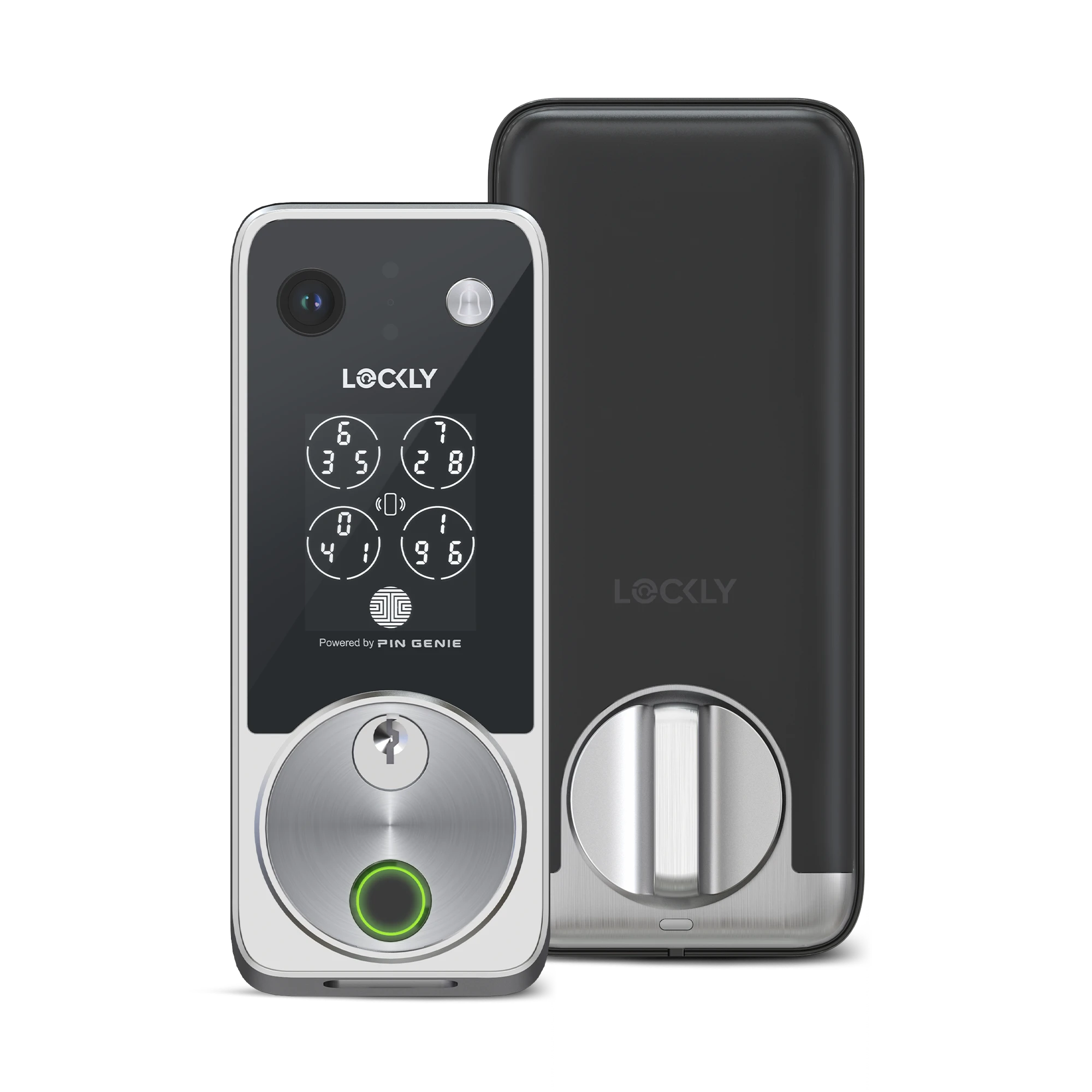 Lockly Vision Zeno Series Video Smart Lock with 2K Video Camera