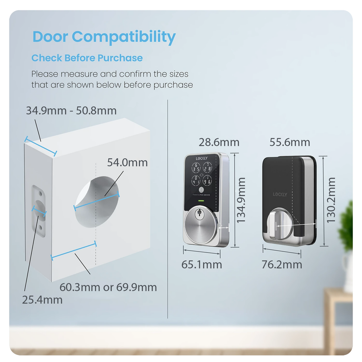 PIN Genie Pro Zeno Series Keypad Deadbolt With Apple Home Key