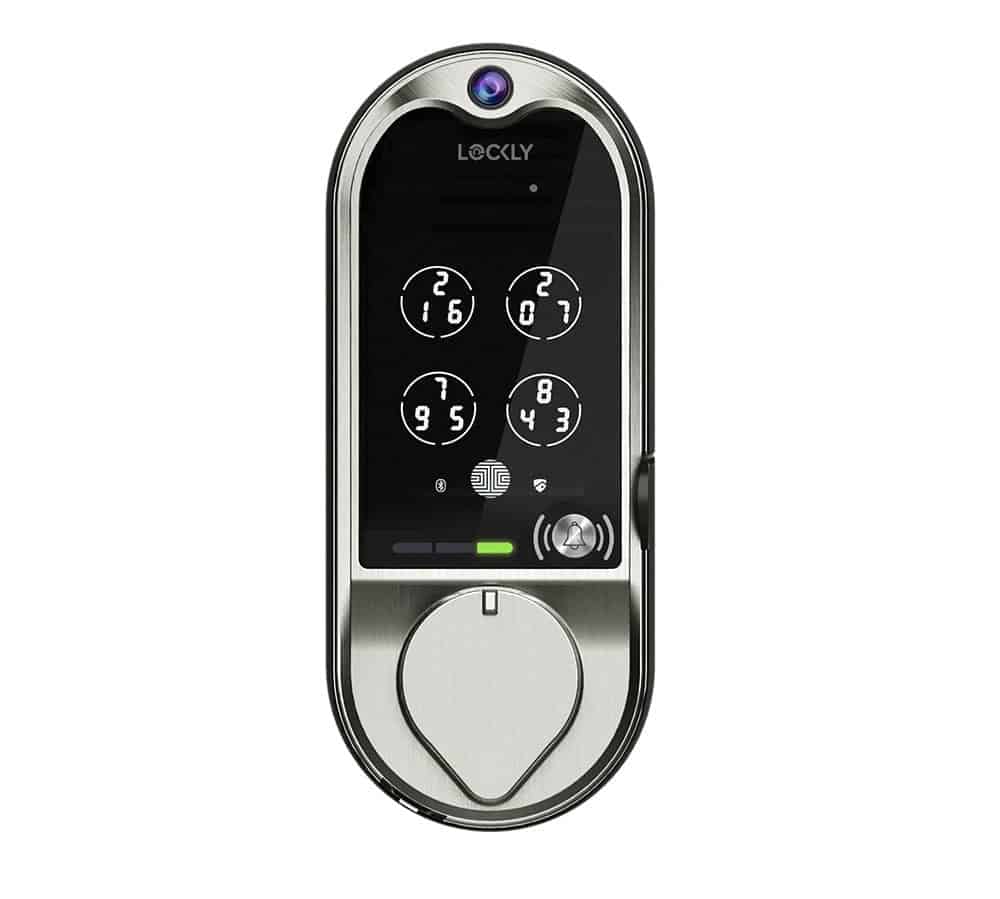 lockly vision doorbell camera smart lock