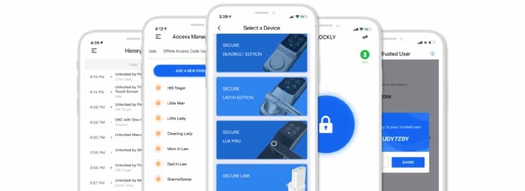 Smart Lock Phone App